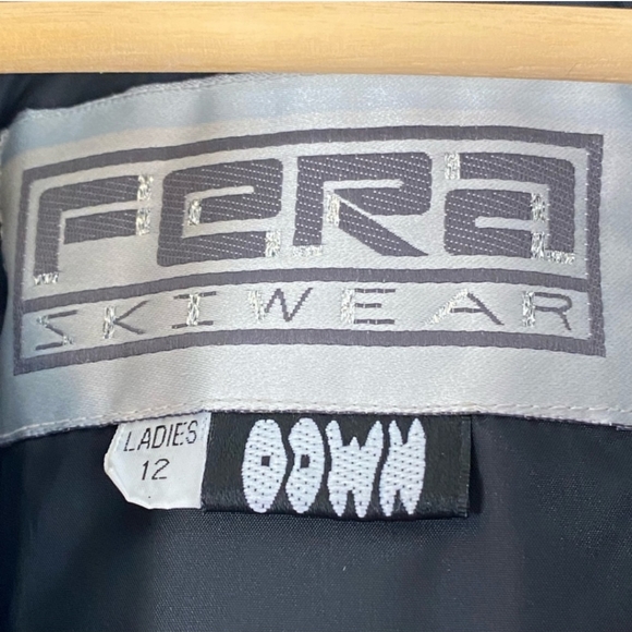 FERA Teal Green SkiwearJacket Women Size 12 - Picture 3 of 12